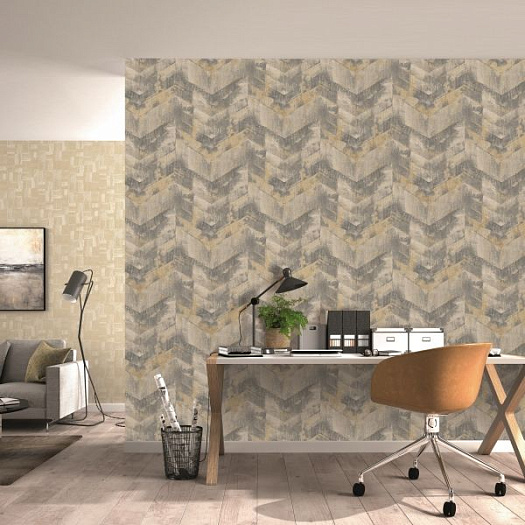 Обои в интерьере артикул 959826, 959727, Axiom, Rasch