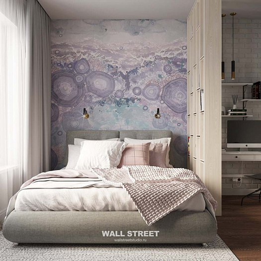 Фотообои в интерьере артикул Waves 8, WAVES, Wall street