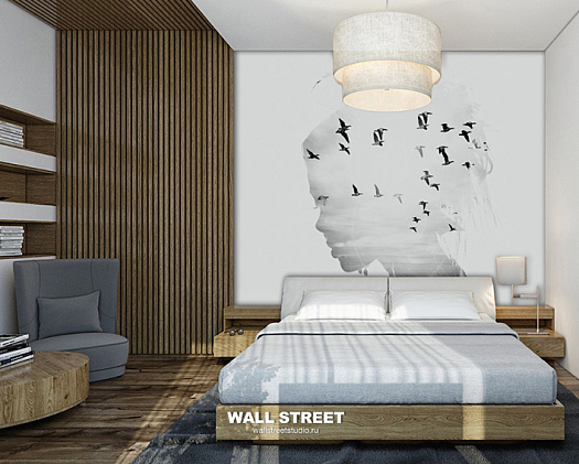 Фотообои в интерьере артикул Grayscale 1, ОТТЕНКИ СЕРОГО / GRAYSCALE, Wall street Фотообои в интерьере артикул Grayscale 1, ОТТЕНКИ СЕРОГО / GRAYSCALE, Wall street